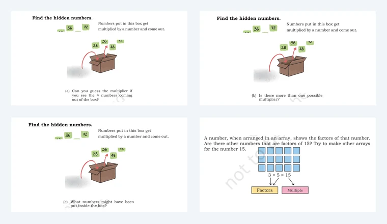 Questions from Class 5 Maths Chapter 13, Animal Jumps