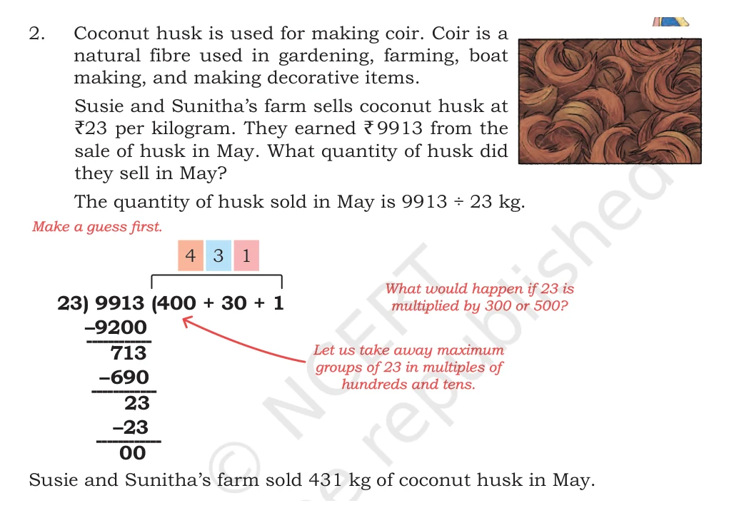 NCERT Class 5 Maths Chapter 9, solved question 101
