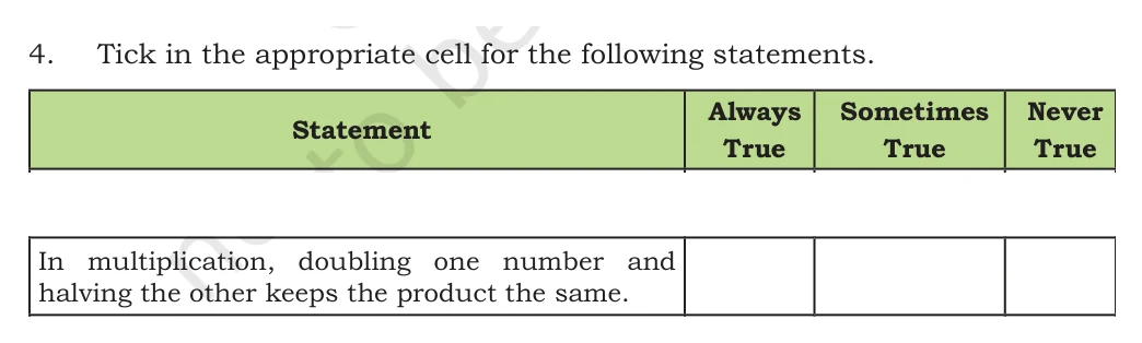 NCERT Class 5 Maths Chapter 9, solved question 189
