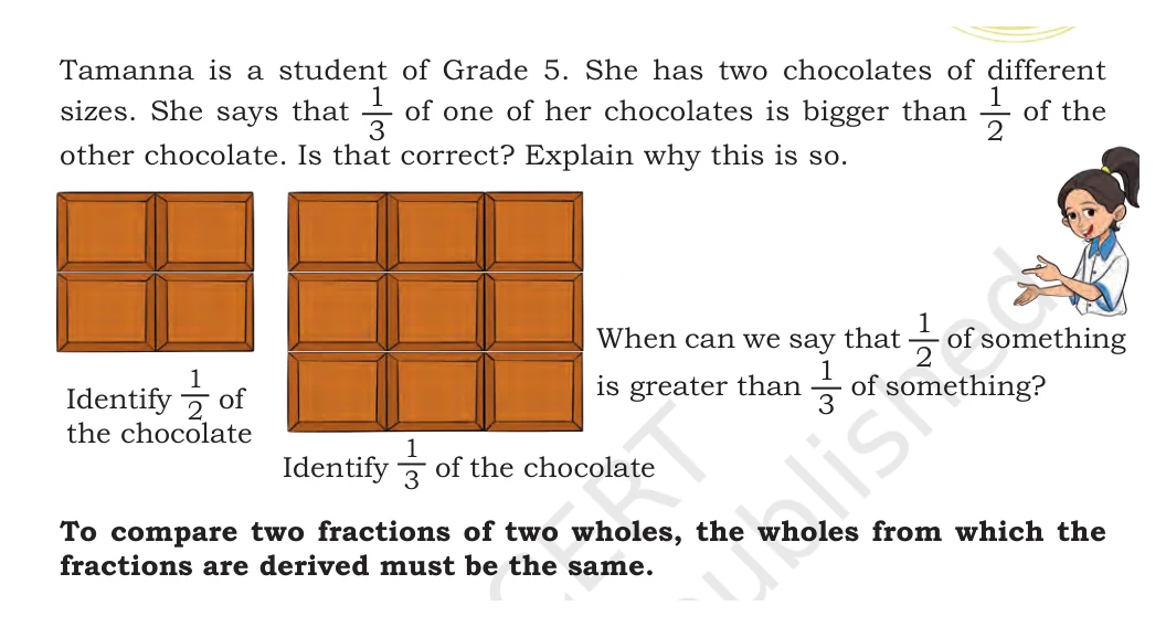 NCERT Class 5 Maths Chapter 2, solved question 1