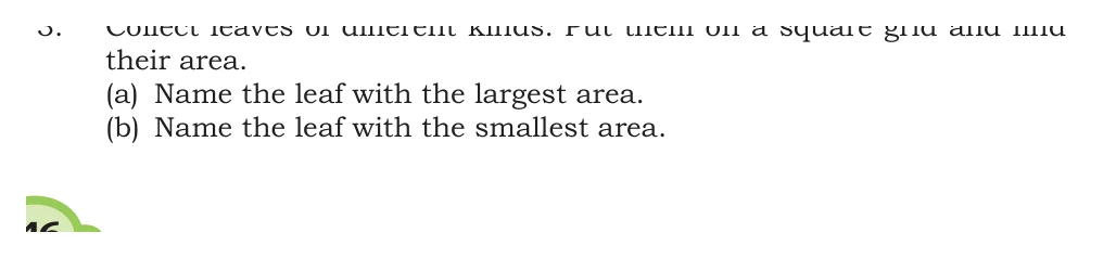 NCERT Class 5 Maths Chapter 11, solved question 31