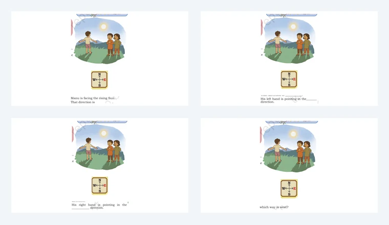 Questions from Class 5 Maths Chapter 14, Maps and Locations