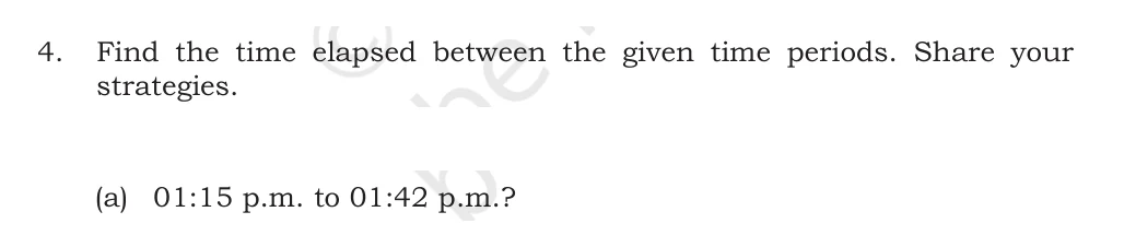 NCERT Class 5 Maths Chapter 12, solved question 4