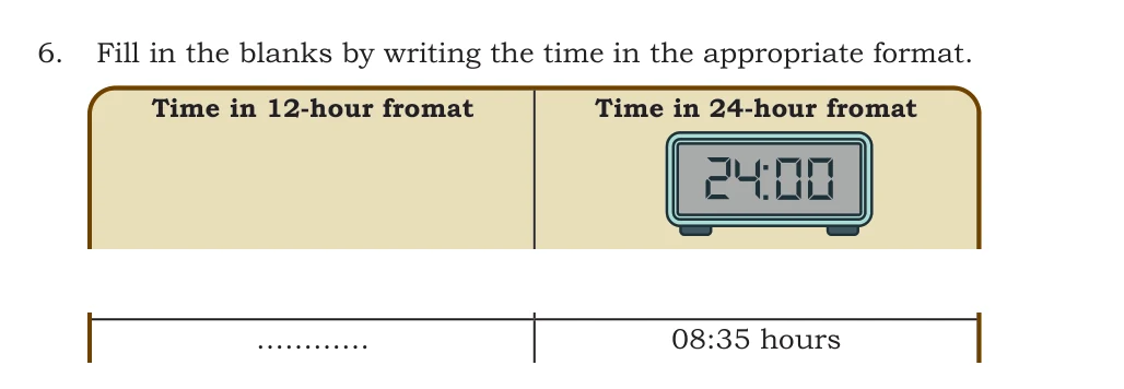 NCERT Class 5 Maths Chapter 12, solved question 9