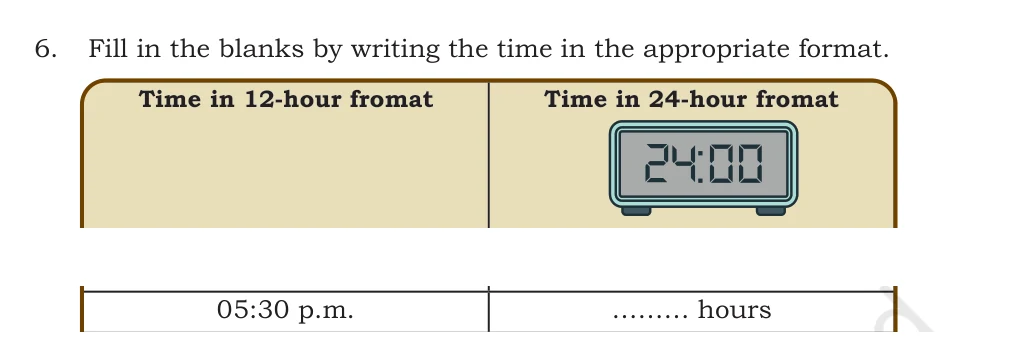 NCERT Class 5 Maths Chapter 12, solved question 11