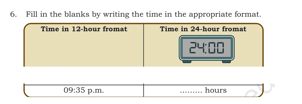 NCERT Class 5 Maths Chapter 12, solved question 12