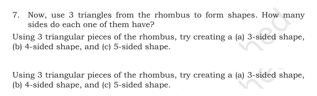 NCERT Class 5 Maths Chapter 7, solved question 40