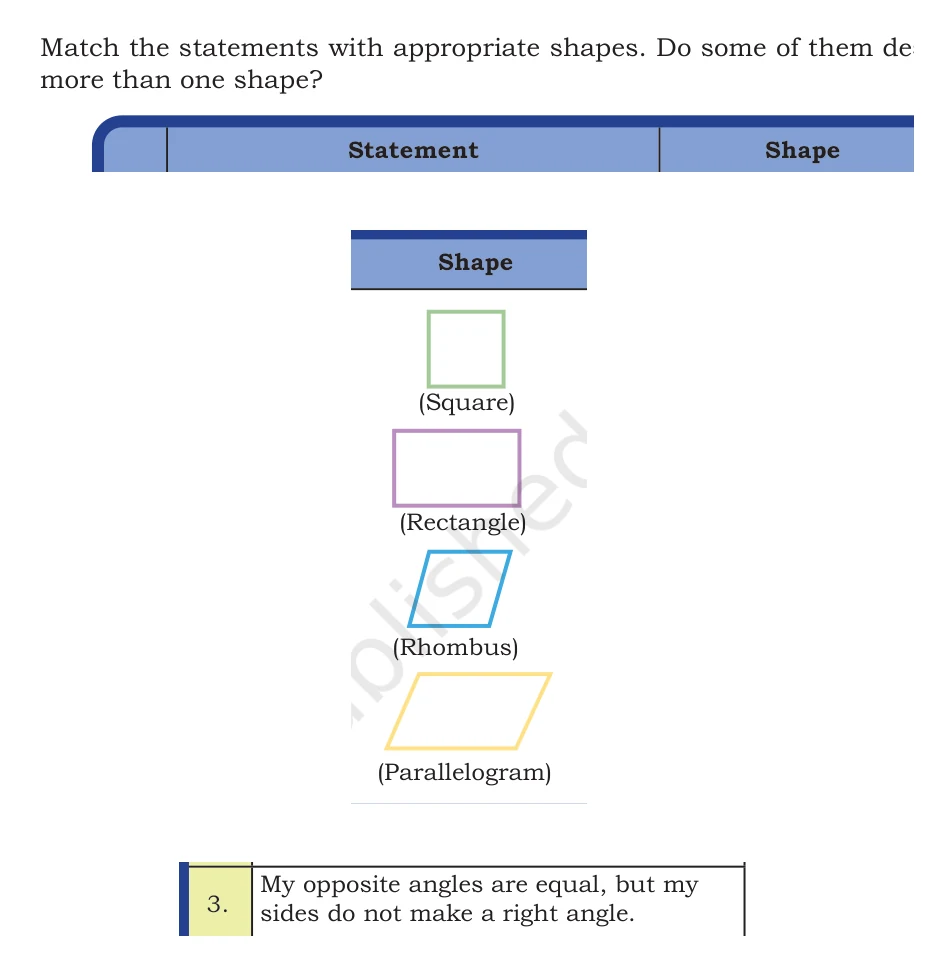 NCERT Class 5 Maths Chapter 7, solved question 58