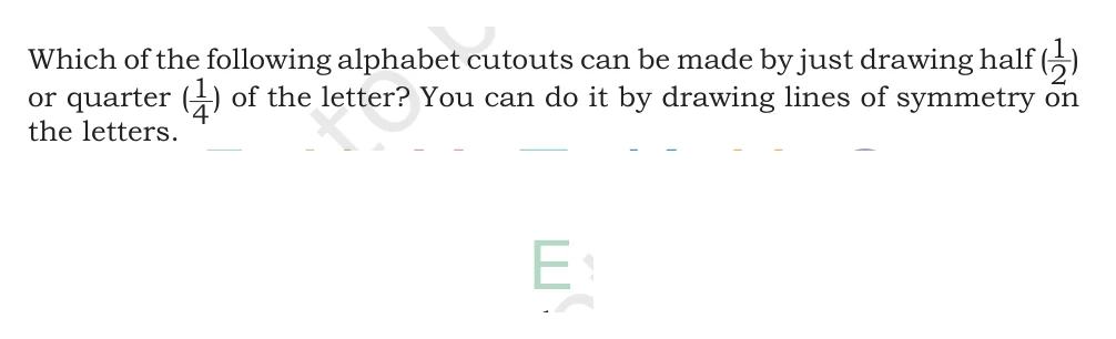 NCERT Class 5 Maths Chapter 10, solved question 1