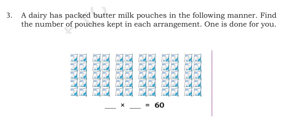 NCERT Class 5 Maths Chapter 6, solved question 4
