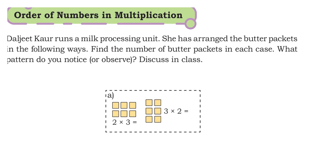 NCERT Class 5 Maths Chapter 6, solved question 13
