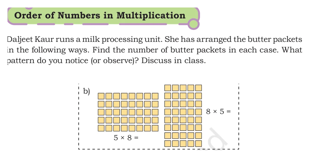 NCERT Class 5 Maths Chapter 6, solved question 14