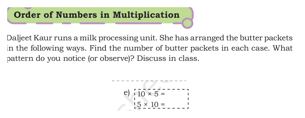NCERT Class 5 Maths Chapter 6, solved question 16