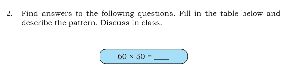 NCERT Class 5 Maths Chapter 6, solved question 30