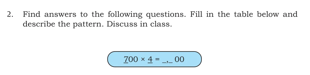 NCERT Class 5 Maths Chapter 6, solved question 31