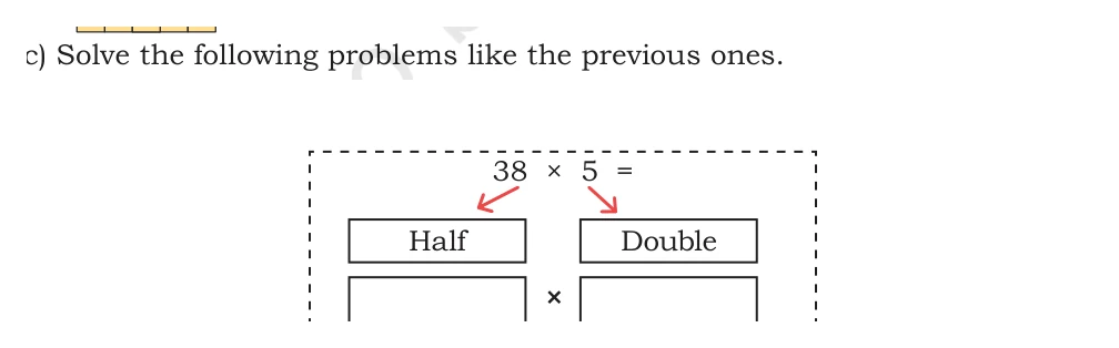 NCERT Class 5 Maths Chapter 6, solved question 57