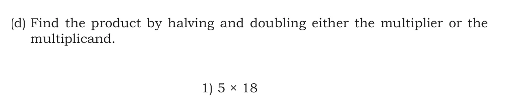 NCERT Class 5 Maths Chapter 6, solved question 60