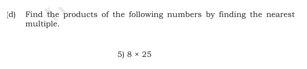 NCERT Class 5 Maths Chapter 6, solved question 74