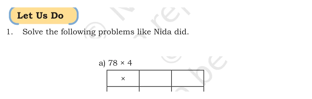 NCERT Class 5 Maths Chapter 6, solved question 87