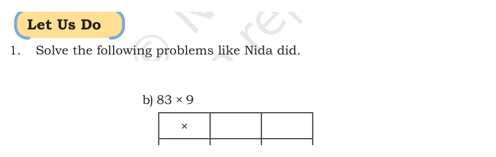 NCERT Class 5 Maths Chapter 6, solved question 88