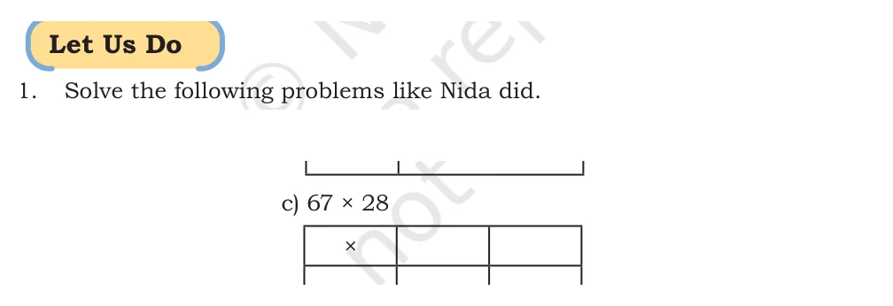 NCERT Class 5 Maths Chapter 6, solved question 89