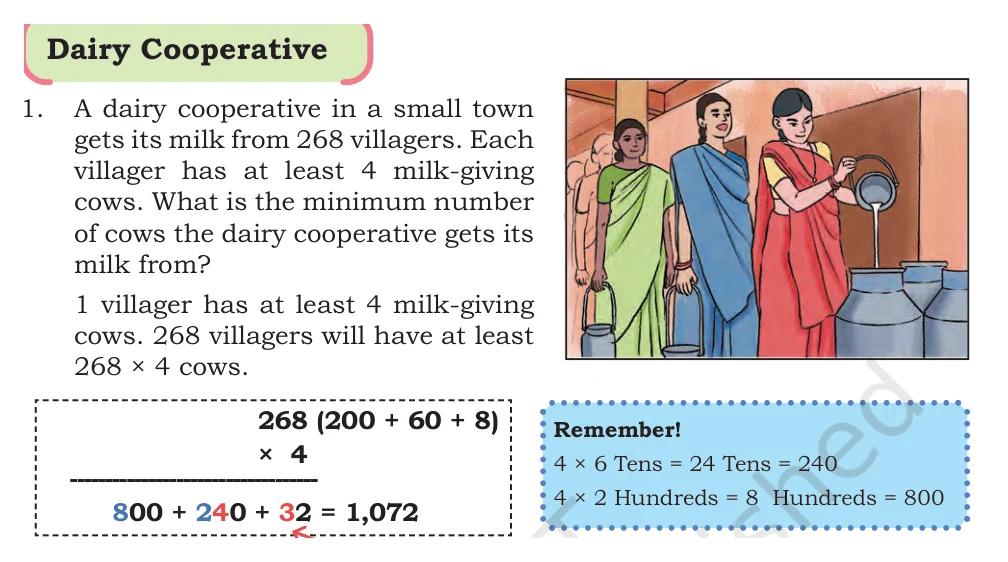 NCERT Class 5 Maths Chapter 6, solved question 106
