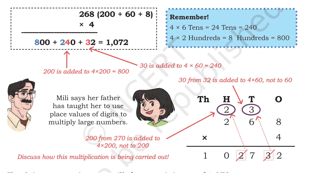 NCERT Class 5 Maths Chapter 6, solved question 107