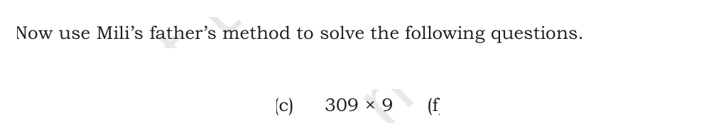 NCERT Class 5 Maths Chapter 6, solved question 126