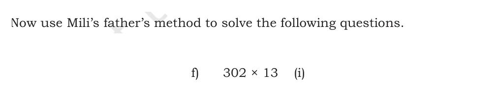 NCERT Class 5 Maths Chapter 6, solved question 129