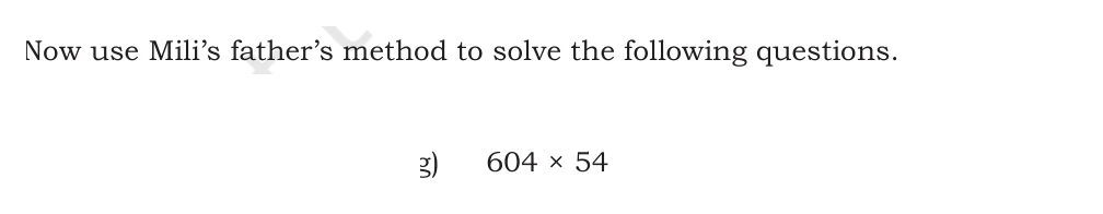 NCERT Class 5 Maths Chapter 6, solved question 130