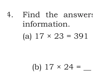 NCERT Class 5 Maths Chapter 6, solved question 156