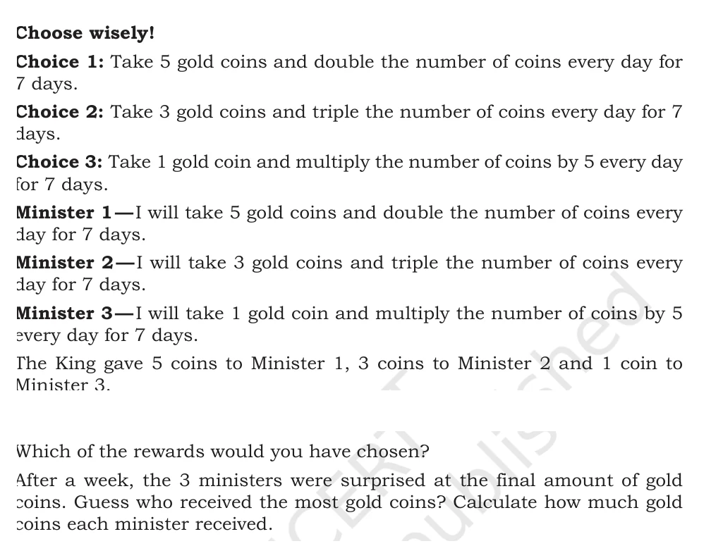 NCERT Class 5 Maths Chapter 6, solved question 180