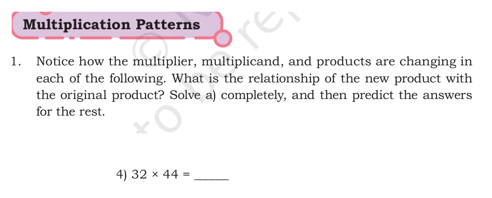 NCERT Class 5 Maths Chapter 6, solved question 182