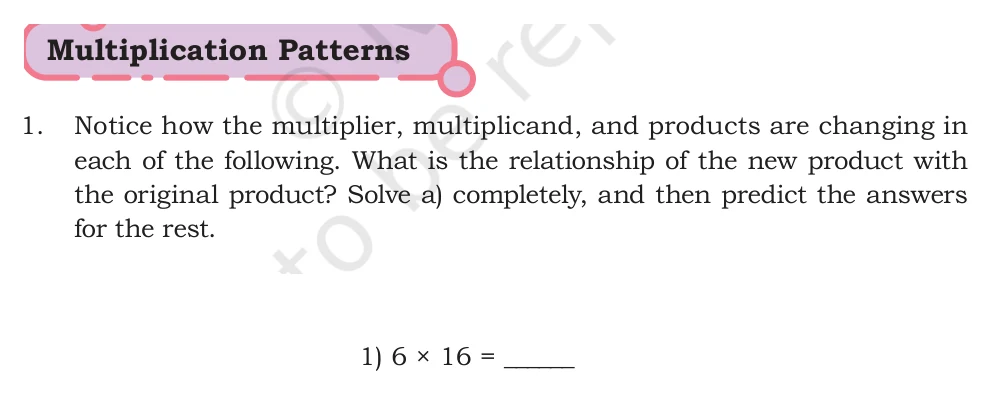 NCERT Class 5 Maths Chapter 6, solved question 183