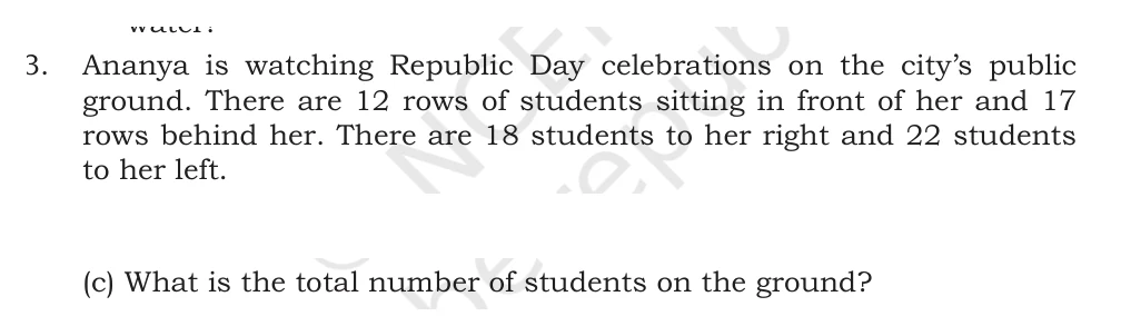 NCERT Class 5 Maths Chapter 6, solved question 199