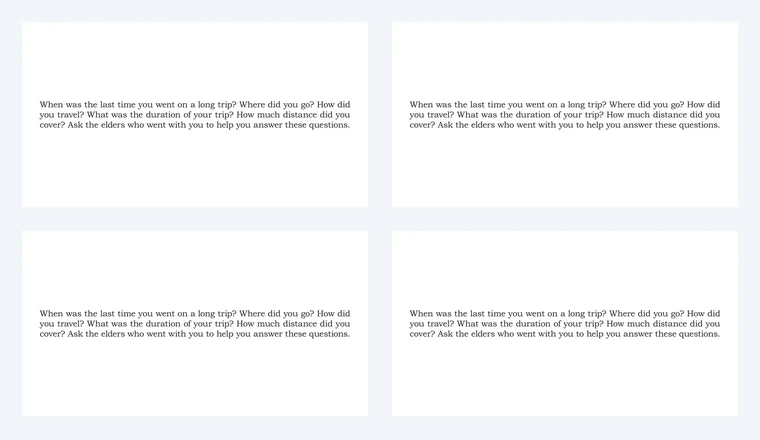 Questions from Class 5 Maths Chapter 1, We the Travellers - I