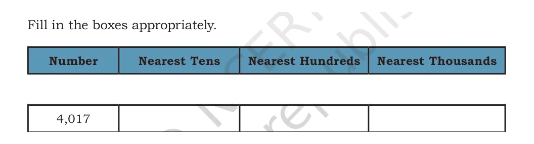 NCERT Class 5 Maths Chapter 1, solved question 50