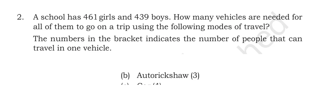 NCERT Class 5 Maths Chapter 1, solved question 62