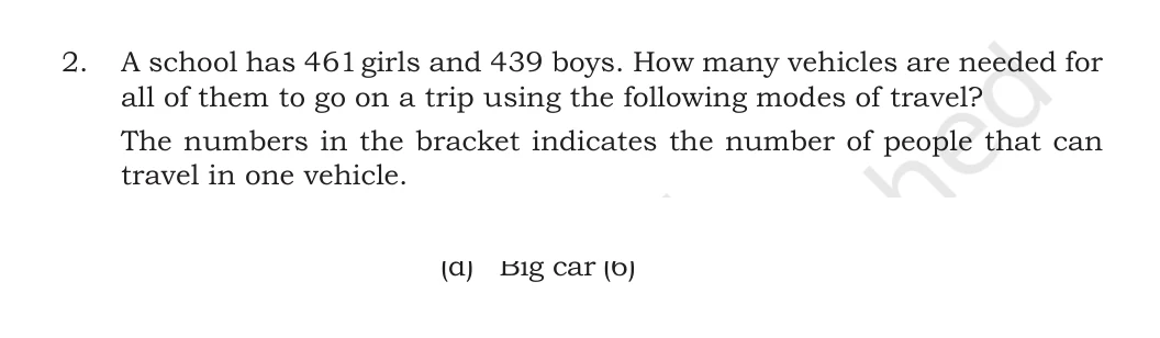 NCERT Class 5 Maths Chapter 1, solved question 64