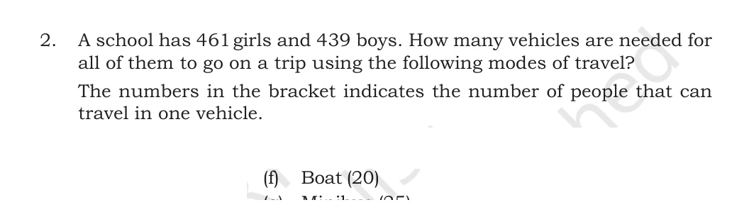 NCERT Class 5 Maths Chapter 1, solved question 66