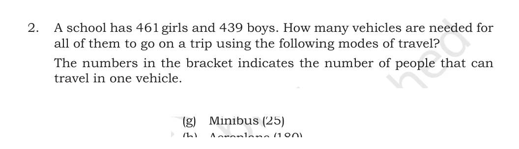 NCERT Class 5 Maths Chapter 1, solved question 67
