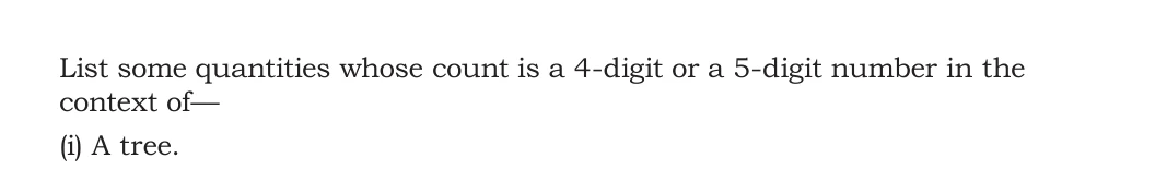NCERT Class 5 Maths Chapter 1, solved question 76