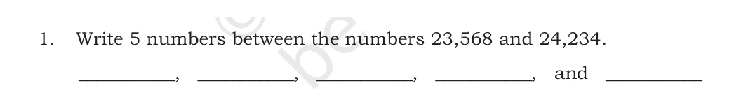 NCERT Class 5 Maths Chapter 1, solved question 93