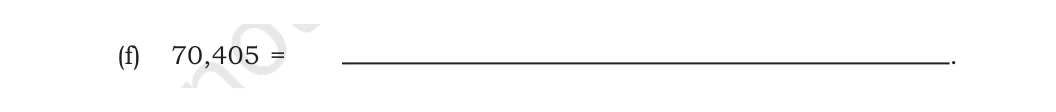 NCERT Class 5 Maths Chapter 1, solved question 104