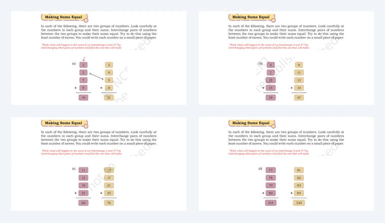 Questions from Class 5 Maths Chapter 4, We the Travellers - II