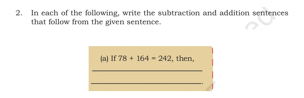 NCERT Class 5 Maths Chapter 4, solved question 17