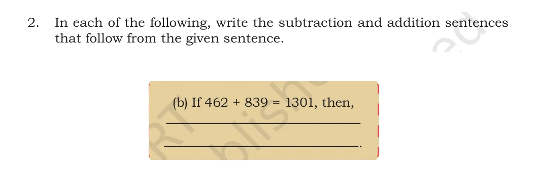 NCERT Class 5 Maths Chapter 4, solved question 18