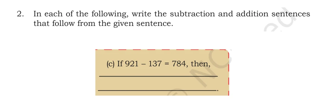 NCERT Class 5 Maths Chapter 4, solved question 19