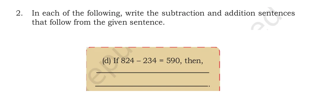 NCERT Class 5 Maths Chapter 4, solved question 20