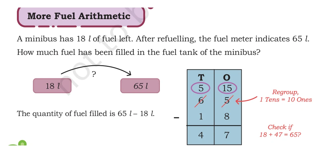 NCERT Class 5 Maths Chapter 4, solved question 21